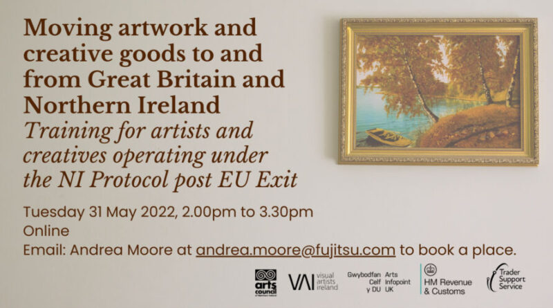 Training for Artists & Creatives operating under the NI Protocol post EU exit