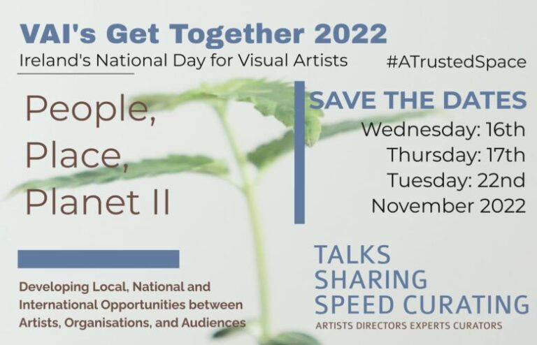 VAI's Get Together | Ireland's National Day for Visual Artists