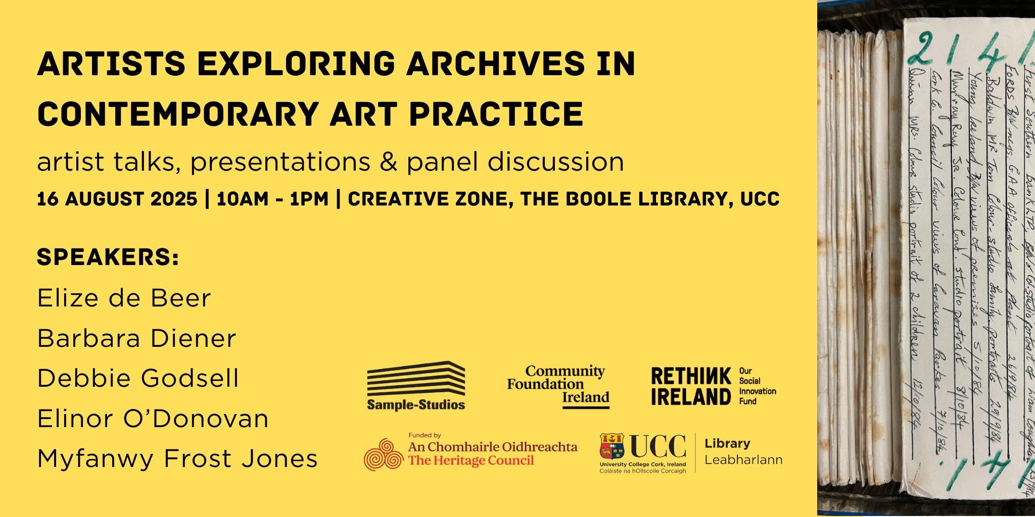 Seminar | Artists Exploring Archives in Contemporary Art Practice at Creative Zone
