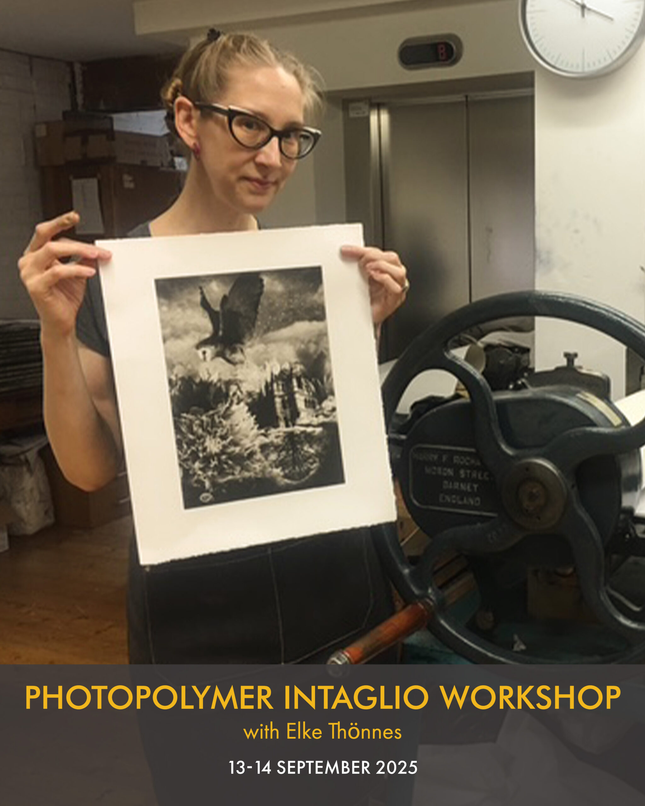 Workshop | Photopolymer Intaglio with Elke Thönnes at Graphic Studio Dublin