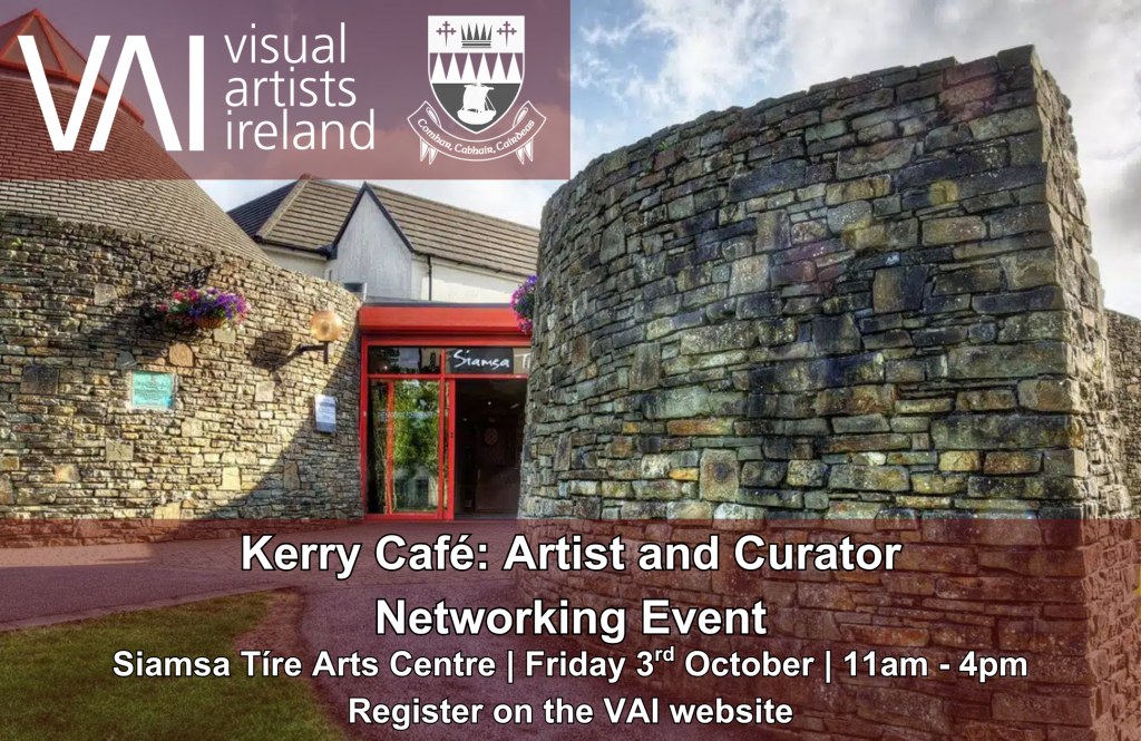 Kerry Café: Artist and Curator Networking Event (3 October)