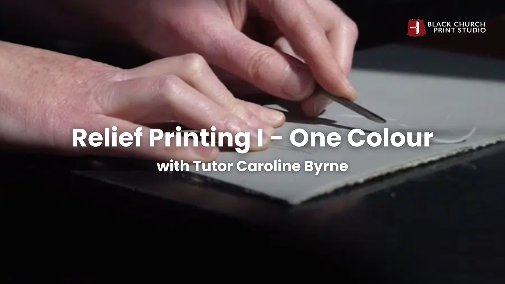 Workshop | Relief Printing with Caroline Byrne at Black Church Print Studio