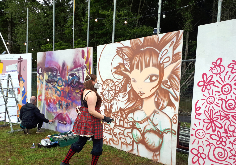 Culture Night Leitrim | Group Mural Exhibition at MyfanwyNia’s Studio
