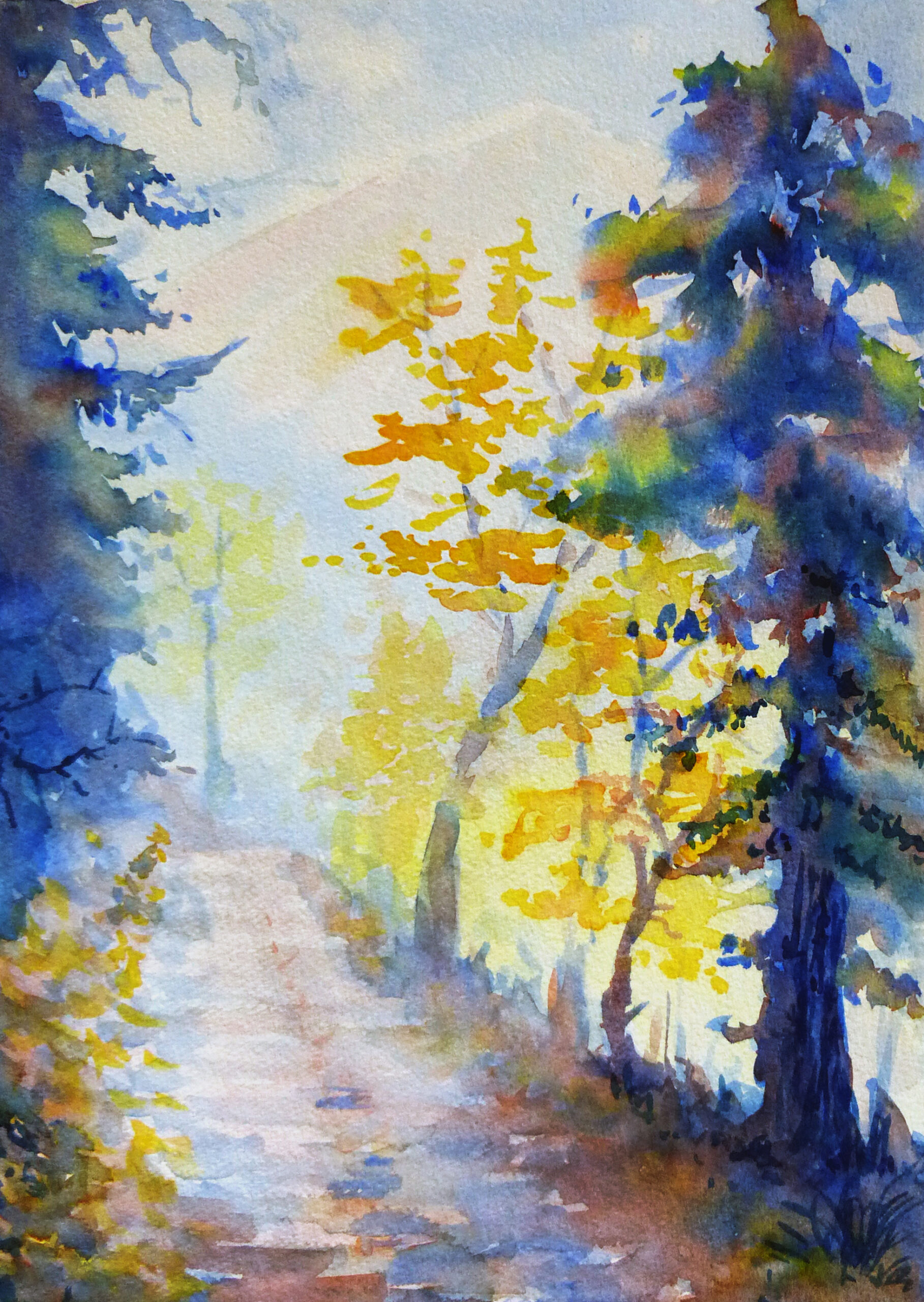 Workshop | Painting Nature in Watercolour with Yanny Petters at the Schoolhouse for Art