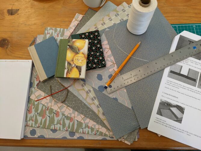 Workshop | Bookbinding Weekend in Co. Galway from The Learning Garden