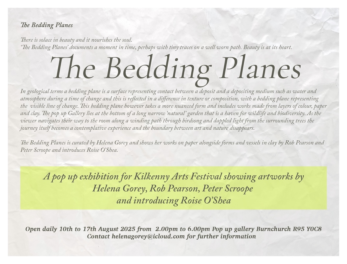 The Bedding Planes | Group exhibition at Pop Up Gallery Burnchurch