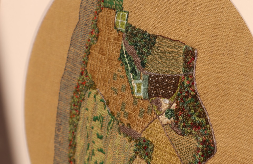 Linen Landscapes | Zoë Gibson at the Sunburst Gallery at Ards Arts Centre