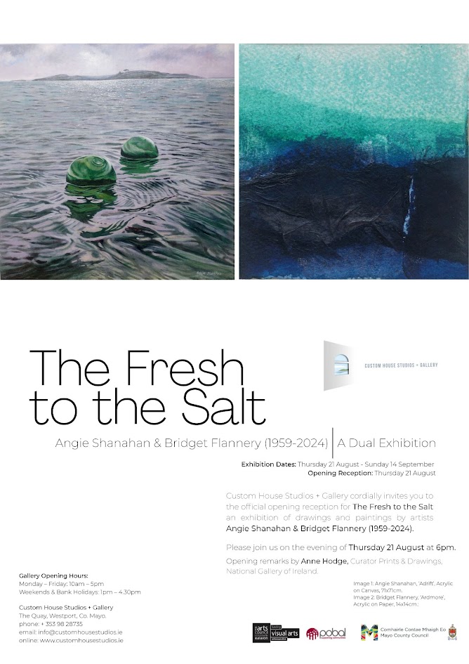 The Fresh to the Salt | Angie Shanahan & Bridget Flannery at Custom House Studios + Gallery