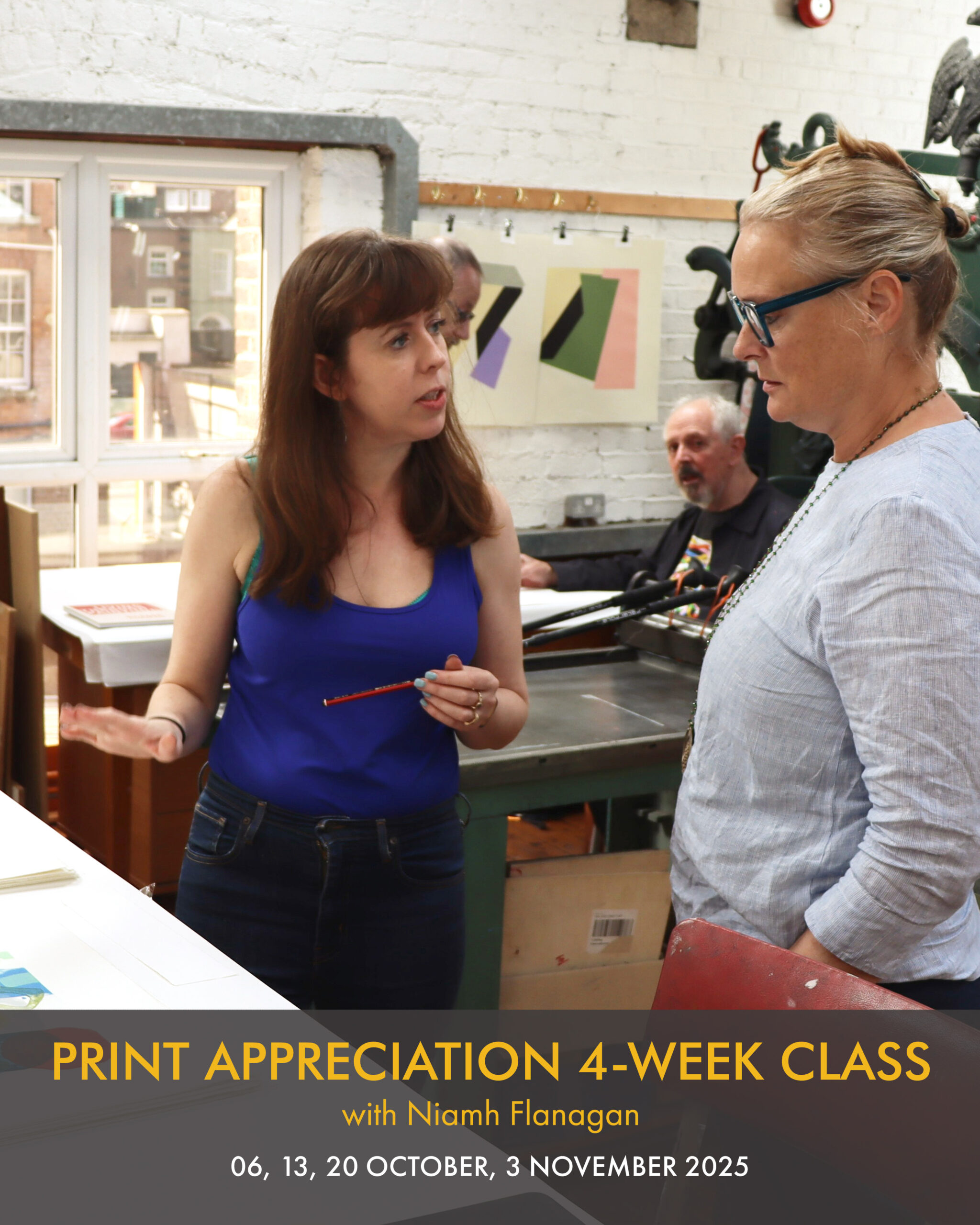 Workshop | 4 Week Print Appreciation Class with Niamh Flanagan at Graphic Studio Dublin