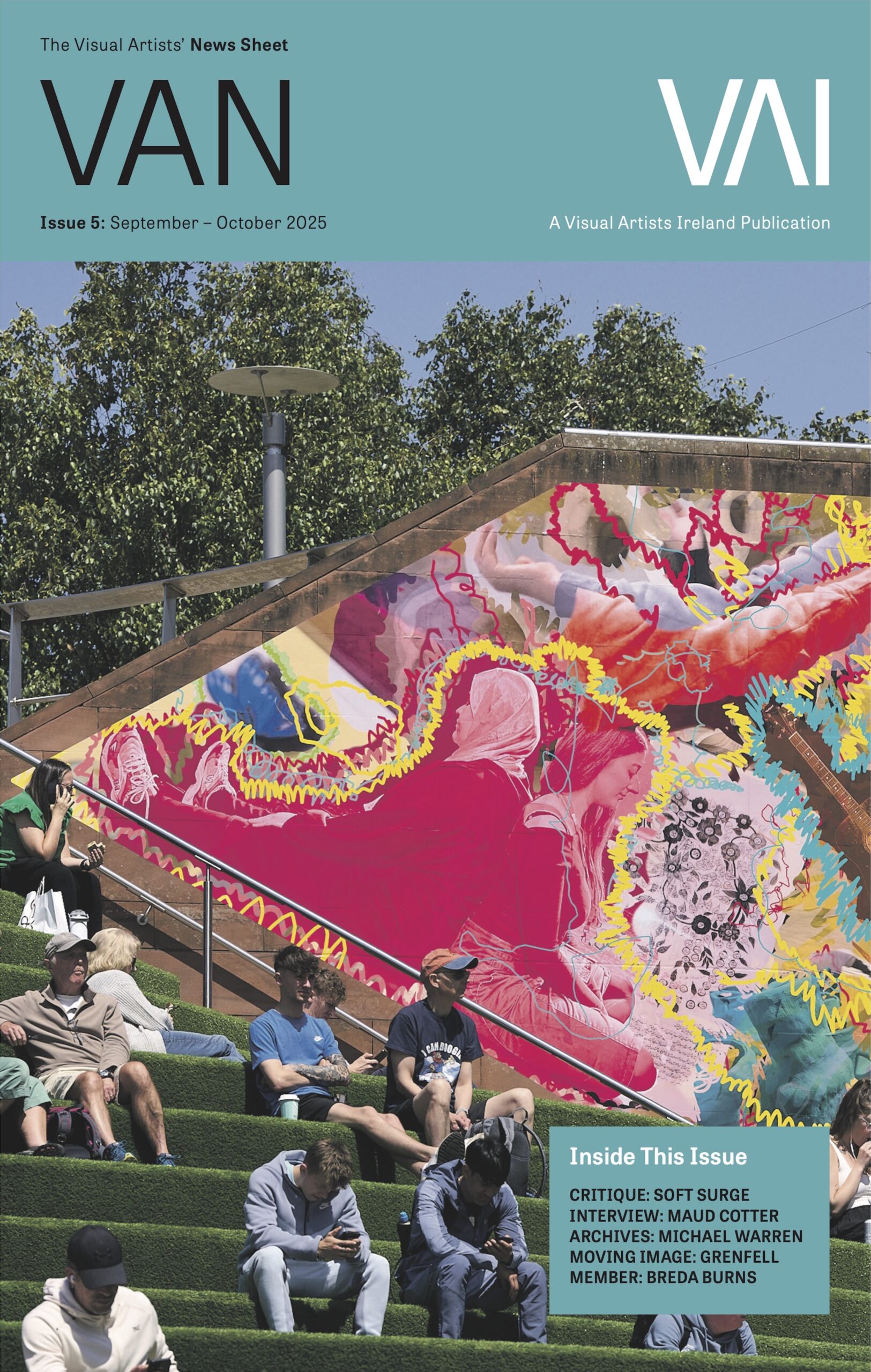 Ude nu | September-oktober 2025-udgaven af ​​The Visual Artists' News Sheet