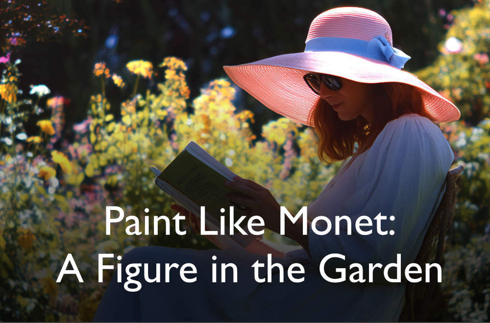 Online Workshop | Paint Like Monet – A Figure in the Garden with Kevin McSherry