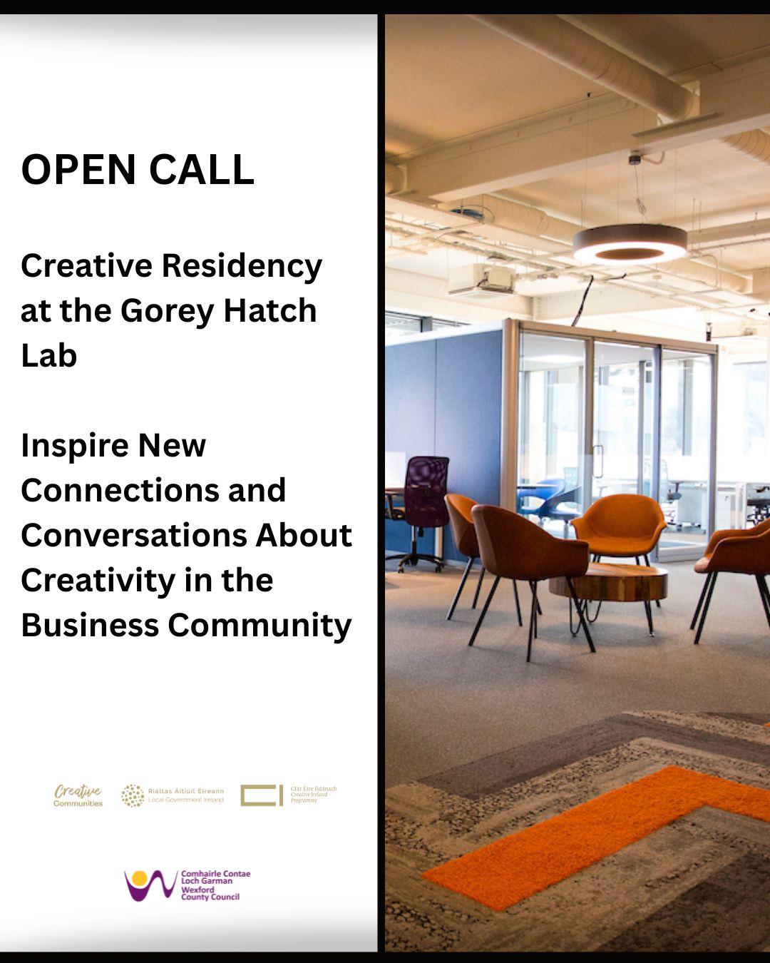 Open Call | Hatch Lab Creative Residency from Wexford County Council