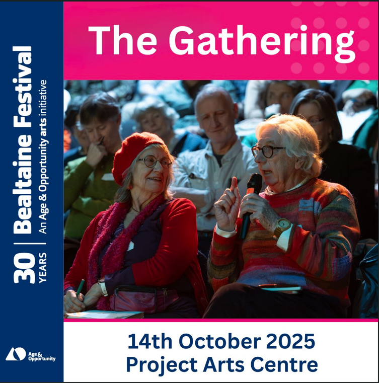 The Bealtaine Gathering 2025 | Roddy Doyle In Conversation with Mia Gallagher at Project Arts Centre