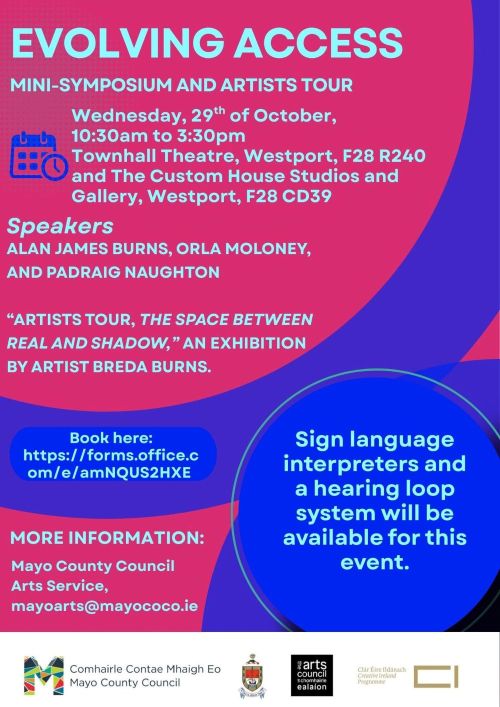 Evolving Access | Mini-Symposium & Artist Tour at Westport Town Hall Theatre