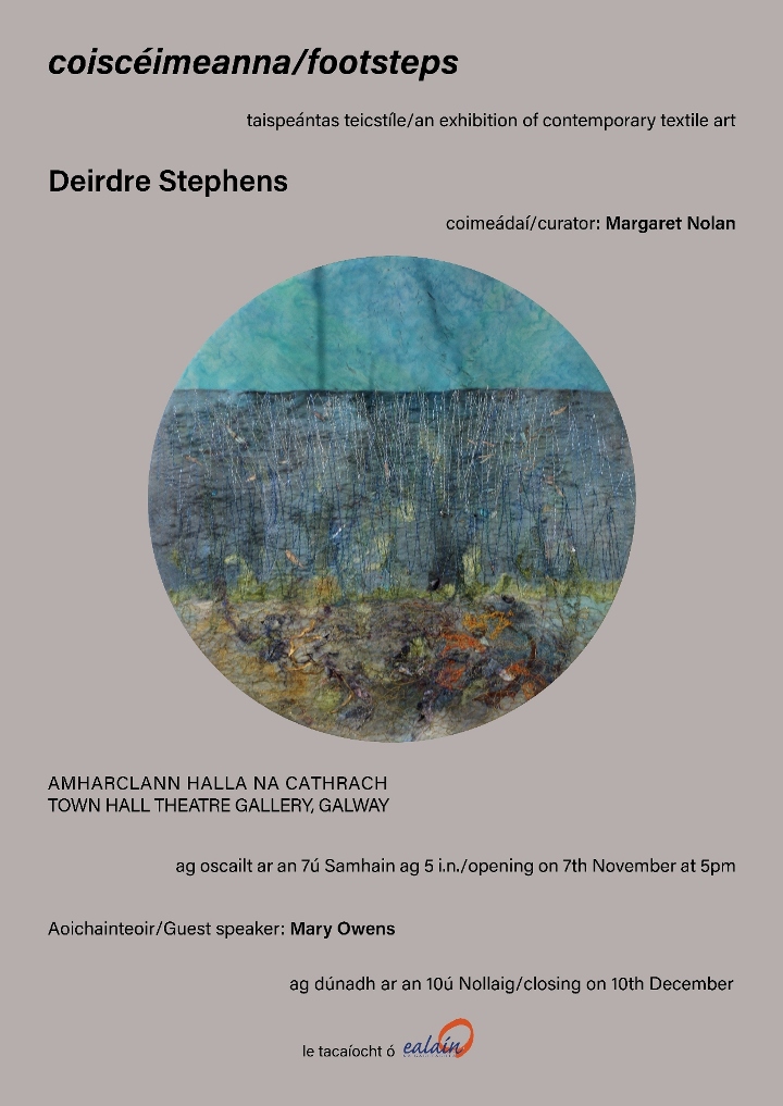 coiscéimeanna/footsteps | Deirdre Stephens at Town Hall Theatre Gallery Galway