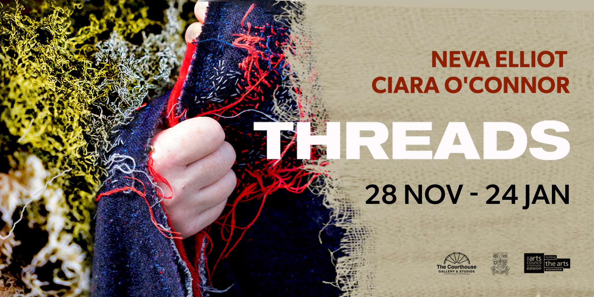 Snáitheanna | Neva Elliott agus Ciara O'Connor ag Gailearaí Theach na Cúirte