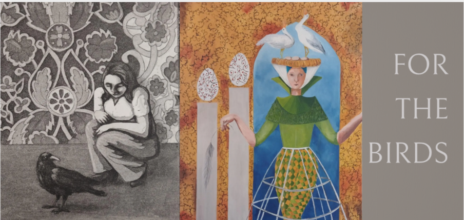 For The Birds | Mary St Leger and Bríd Moynahan at West End Art Studios