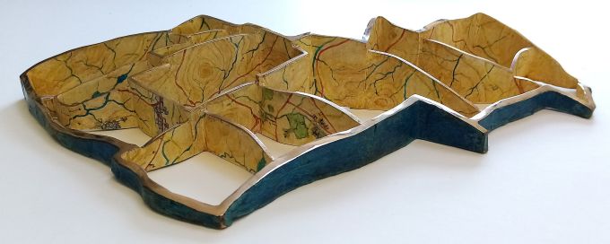 Maps, Art, Science, History | Group Exhibition at ArtisAnn Gallery