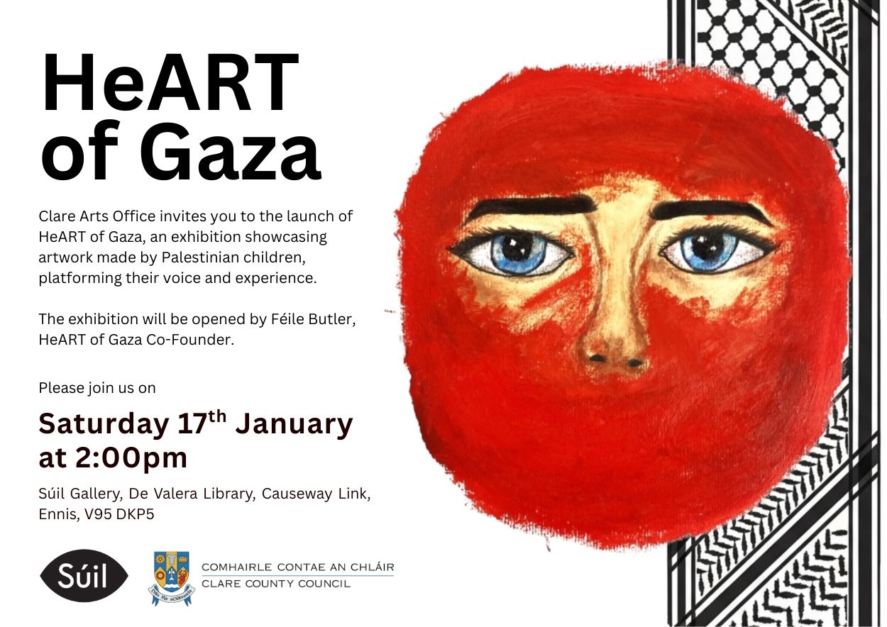 HeART of Gaza | Group Exhibition at Súil Gallery