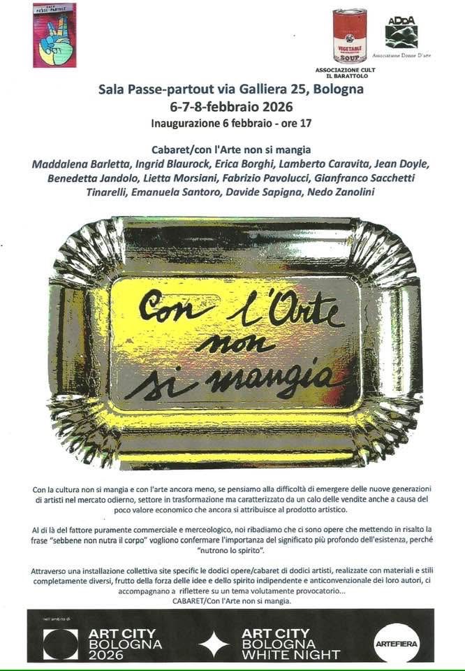 Arte Fiera White Night | Jean Doyle at Galleria 25, Bologna, Italy