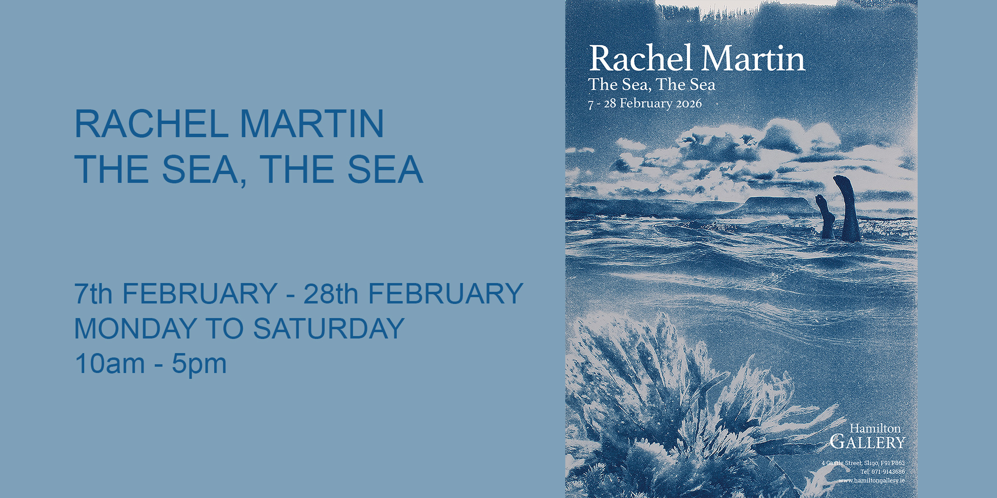 The Sea, the Sea | Rachel Martin at Hamilton Gallery