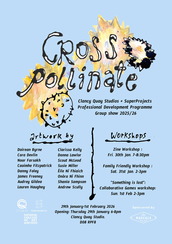 Cross Pollinate | Group Exhibition at Clancy Quay Studios