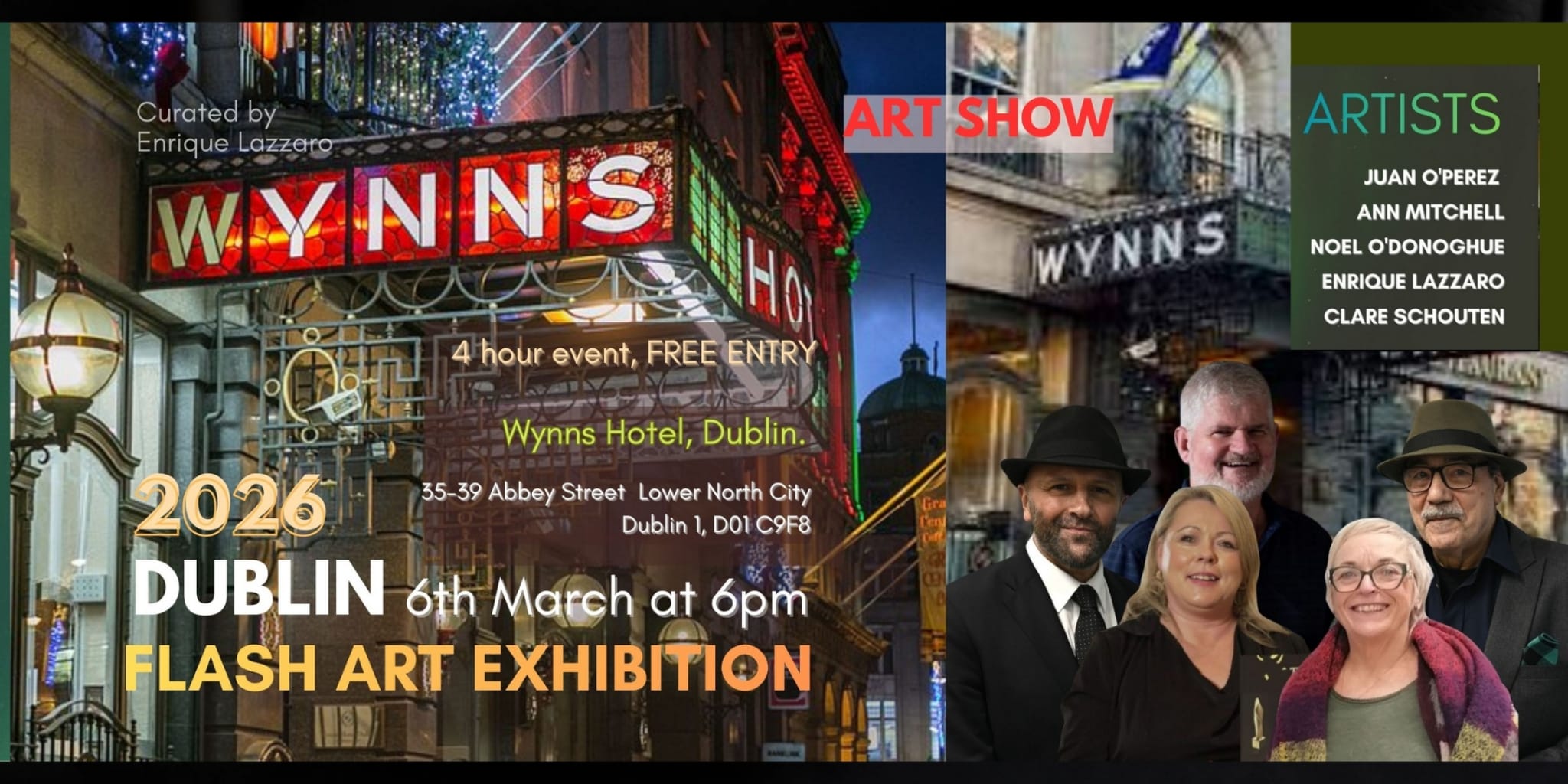 Flash Art | Group Exhibition at Wynn’s Hotel