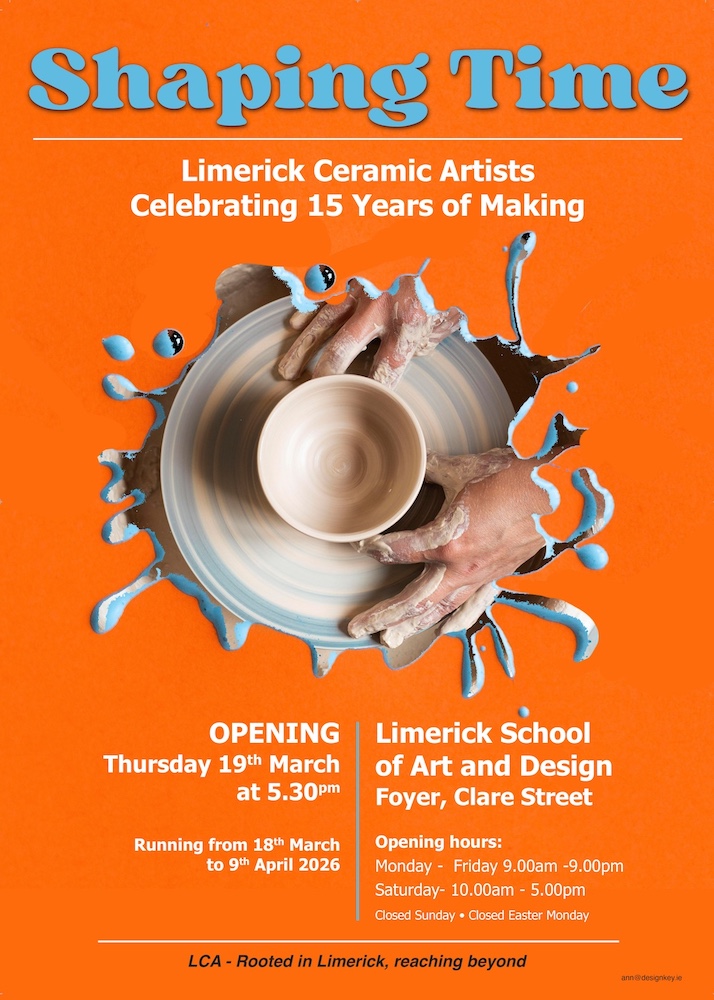 Shaping Time | Group Exhibition at Limerick School of Art & Design