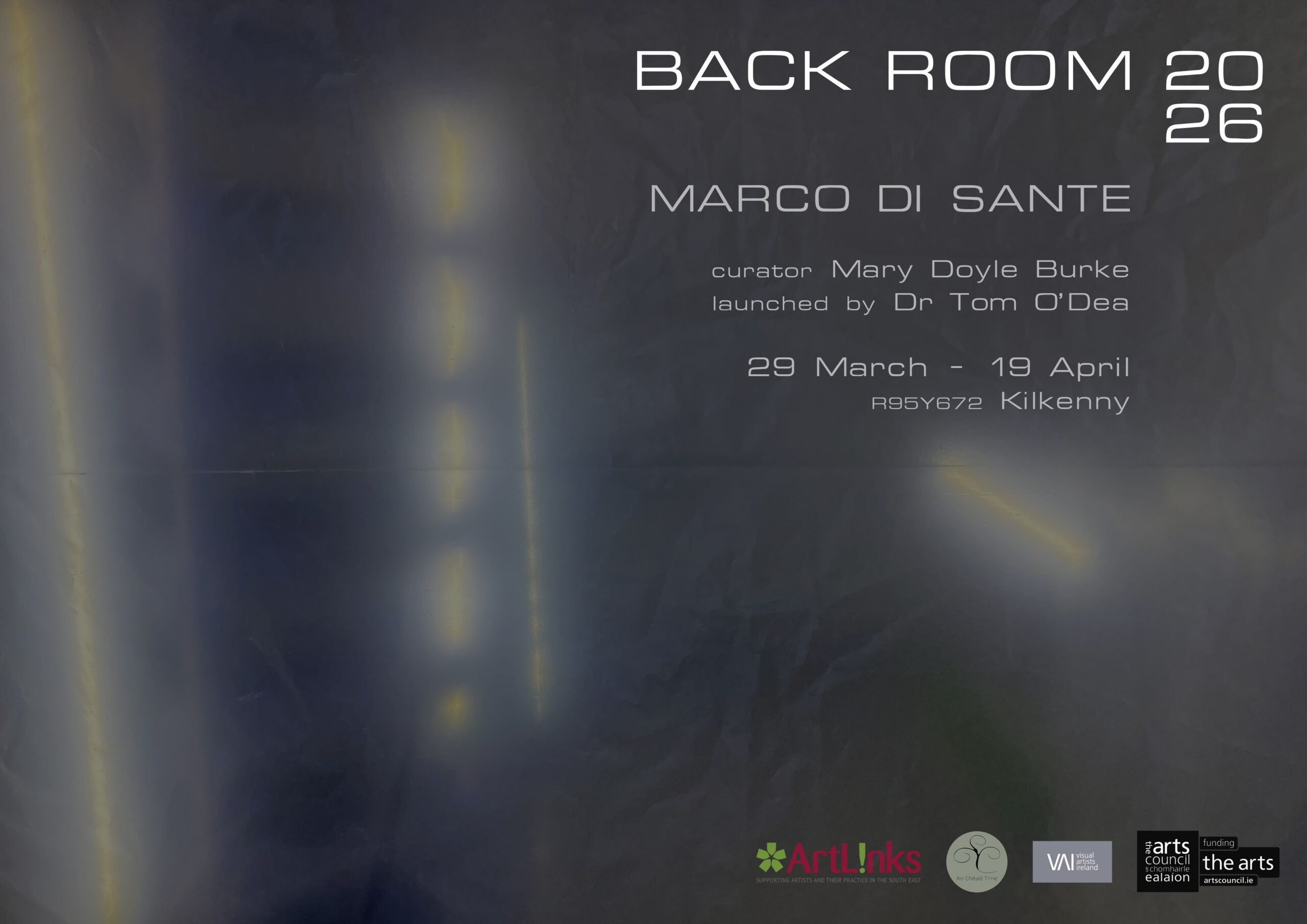 BACK ROOM 20 26 |  Marco Di Sante in Kilkenny