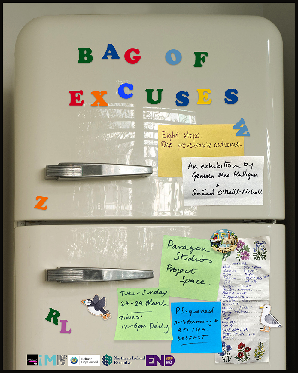 Bag of Excuses | Gemma Mae Halligan & Sinead O’Neill-Nicholl at PS²