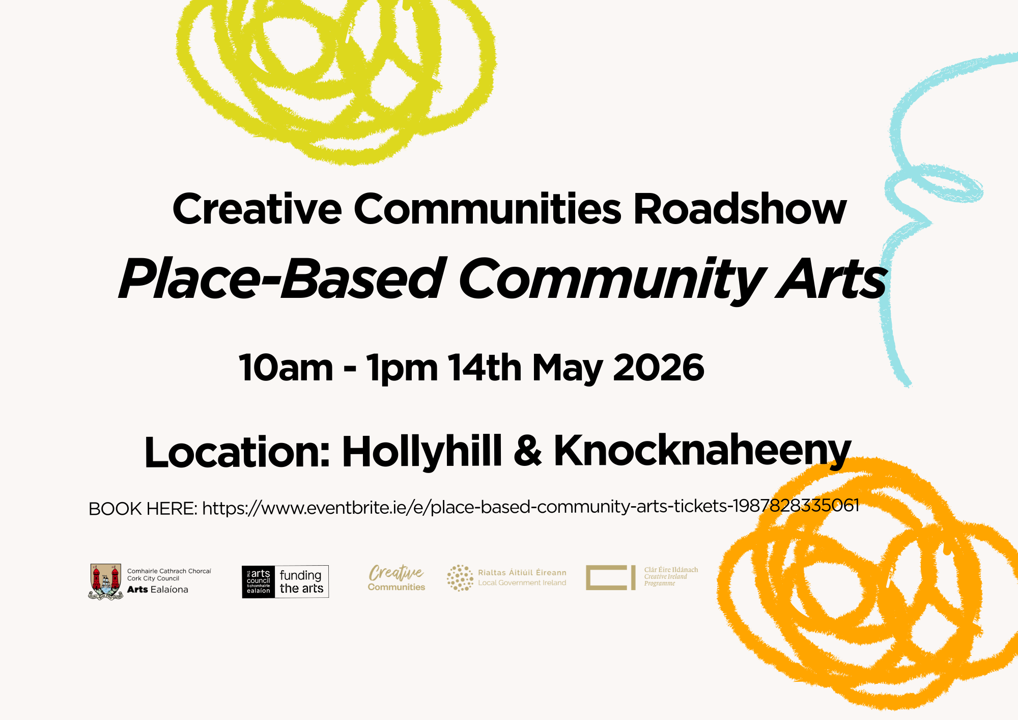 Event | Creative Communities Roadshow - Place-Based Community Arts at Knocknaheeny Youth Centre