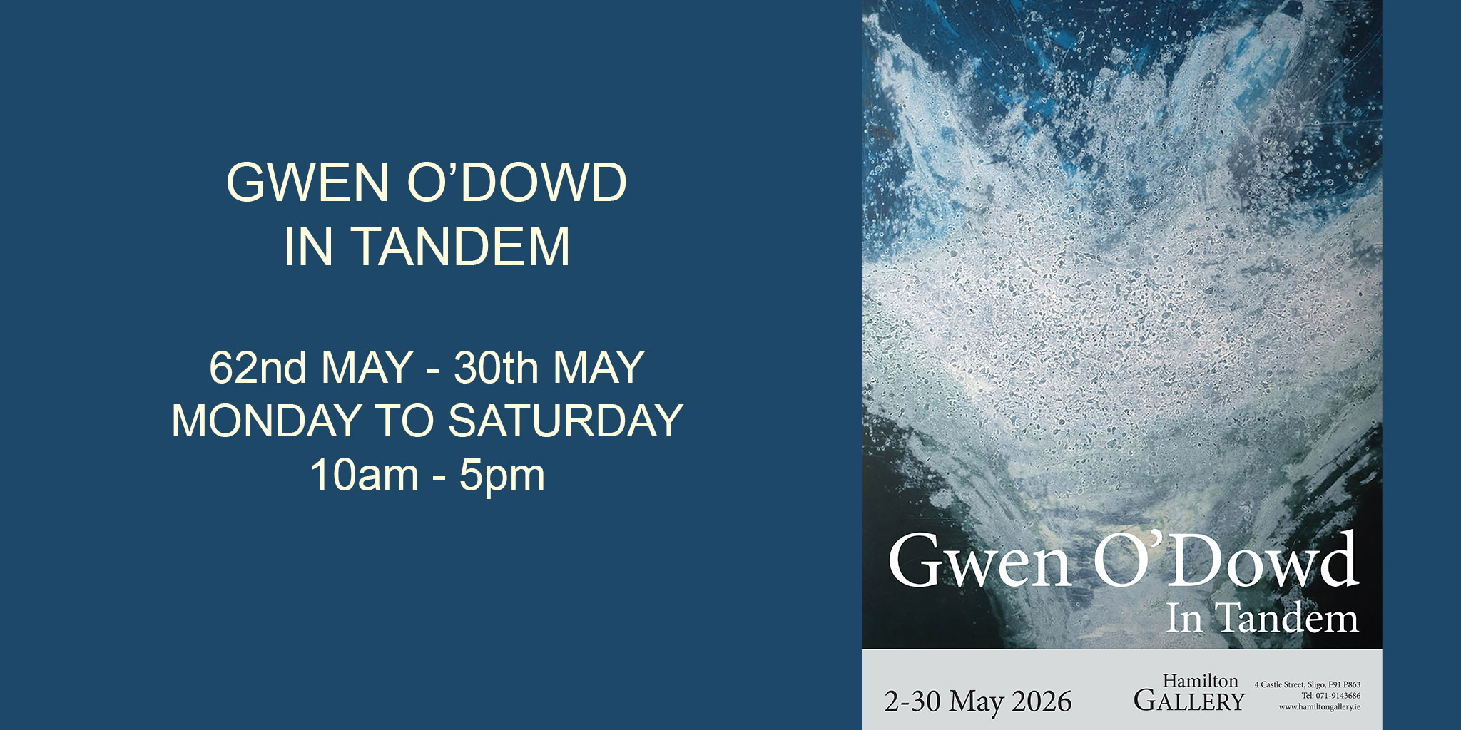 In Tandem | Gwen O’Dowd at the Hamilton Gallery