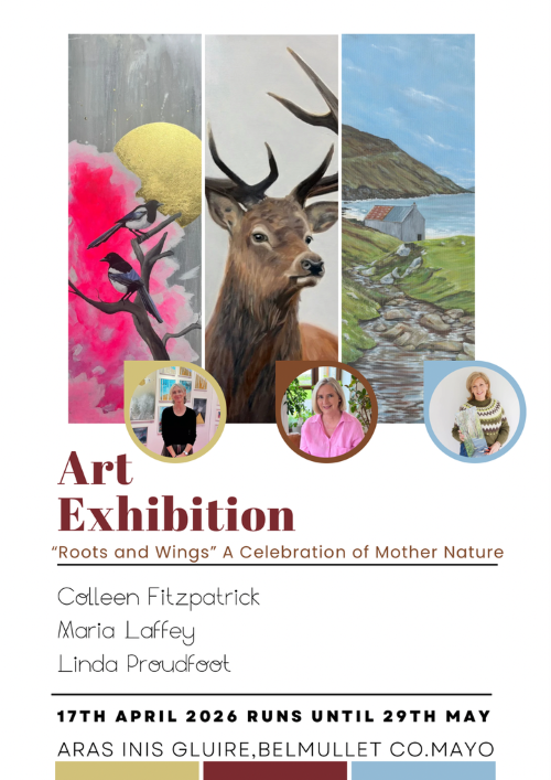 Roots and Wings | Group Exhibition at Áras Inis Gluaire