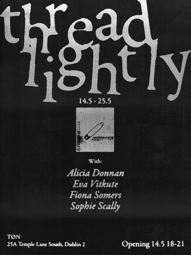 Thread Lightly | Group Exhibition at TØN Dublin