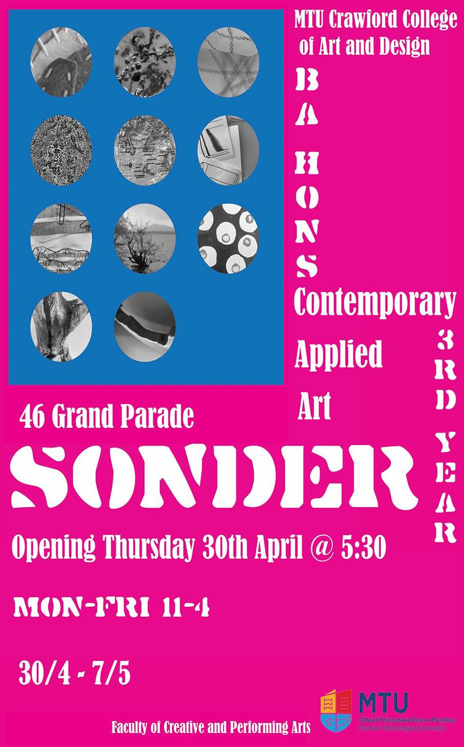 Sonder | Student Exhibition at 46 Grand Parade