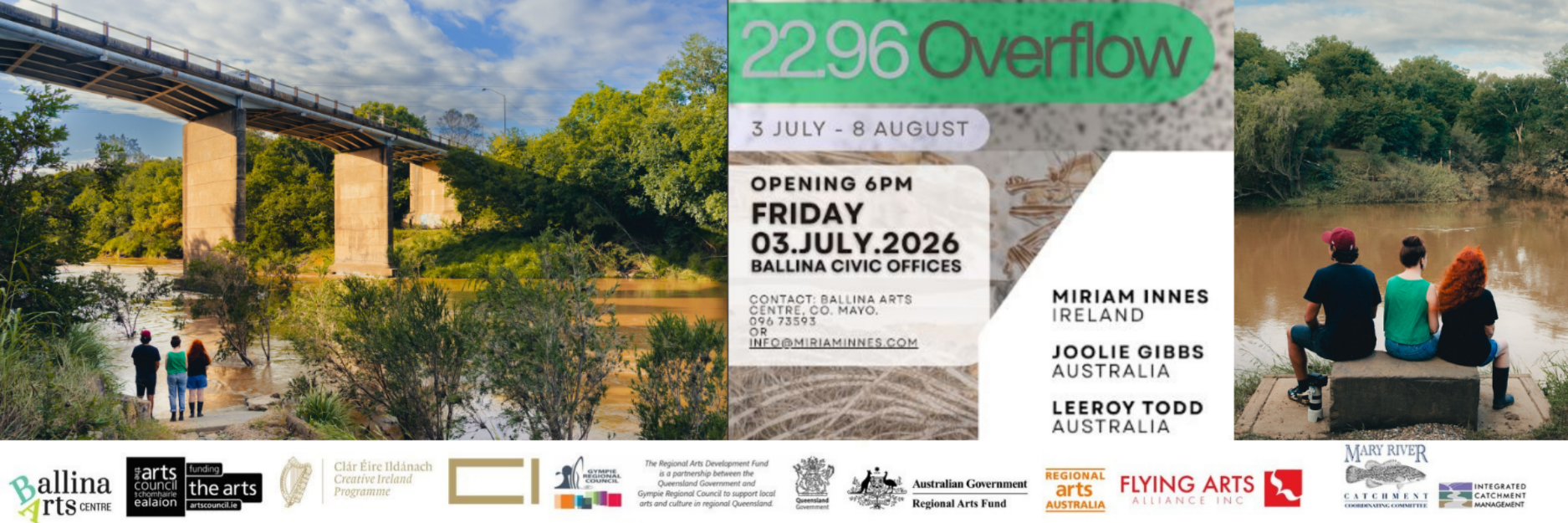 22.96 Overflow | Group Exhibition at Ballina Civic Offices