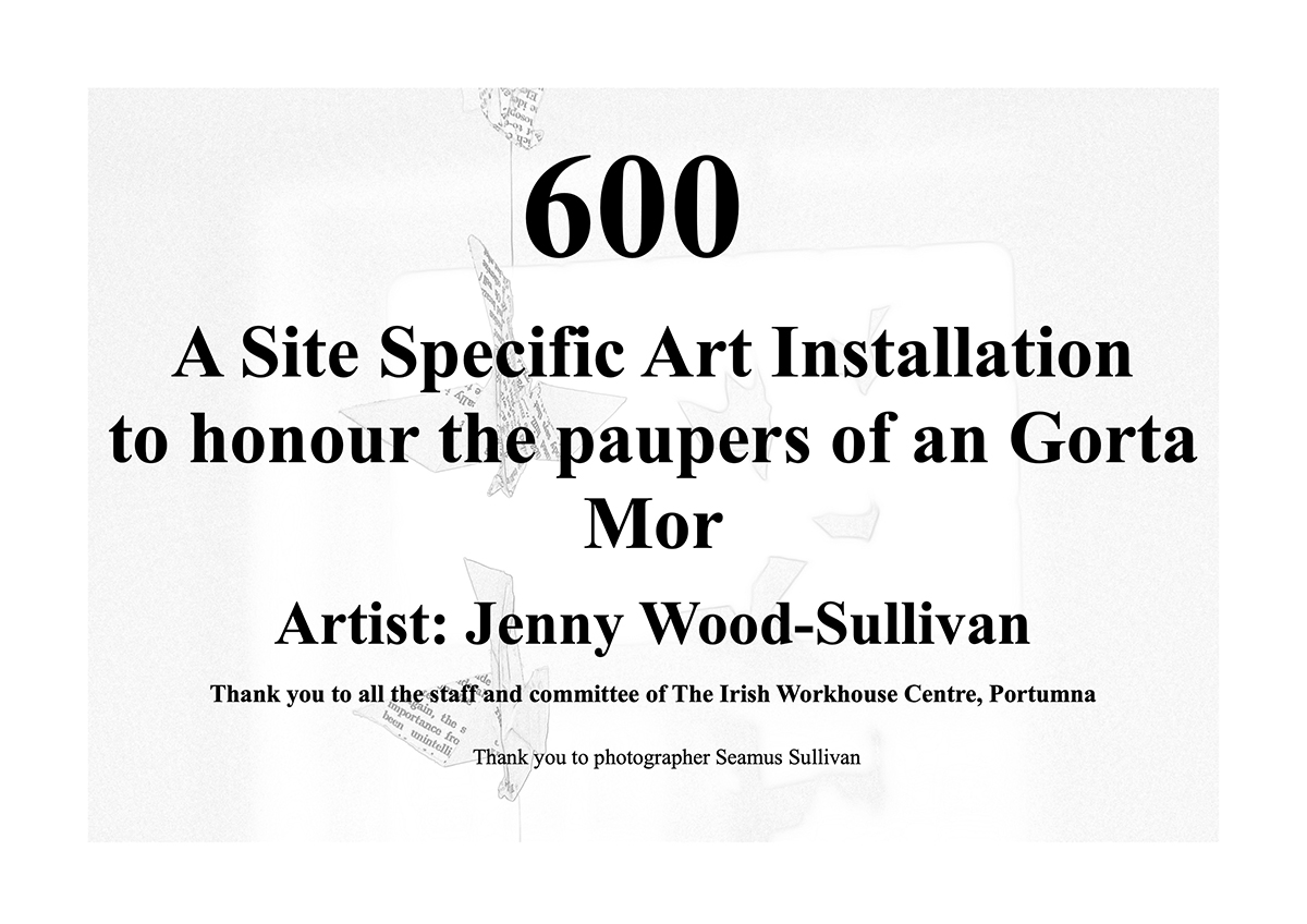 600 | Jenny Wood-Sullivan at the Irish Workhouse Centre