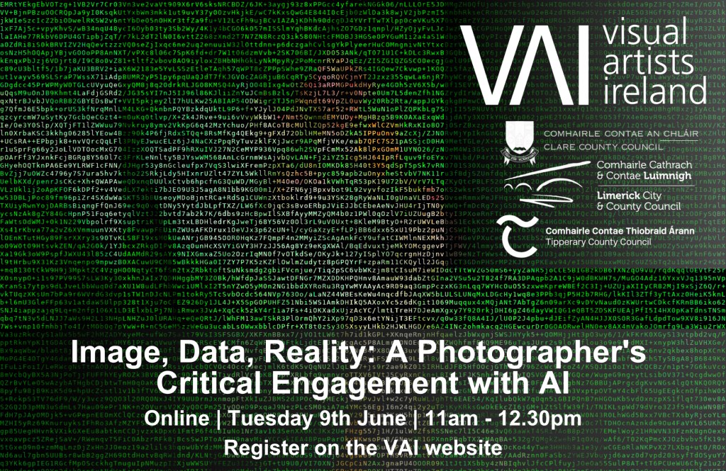 Image, Data, Reality: A Photographer’s Critical Engagement with AI