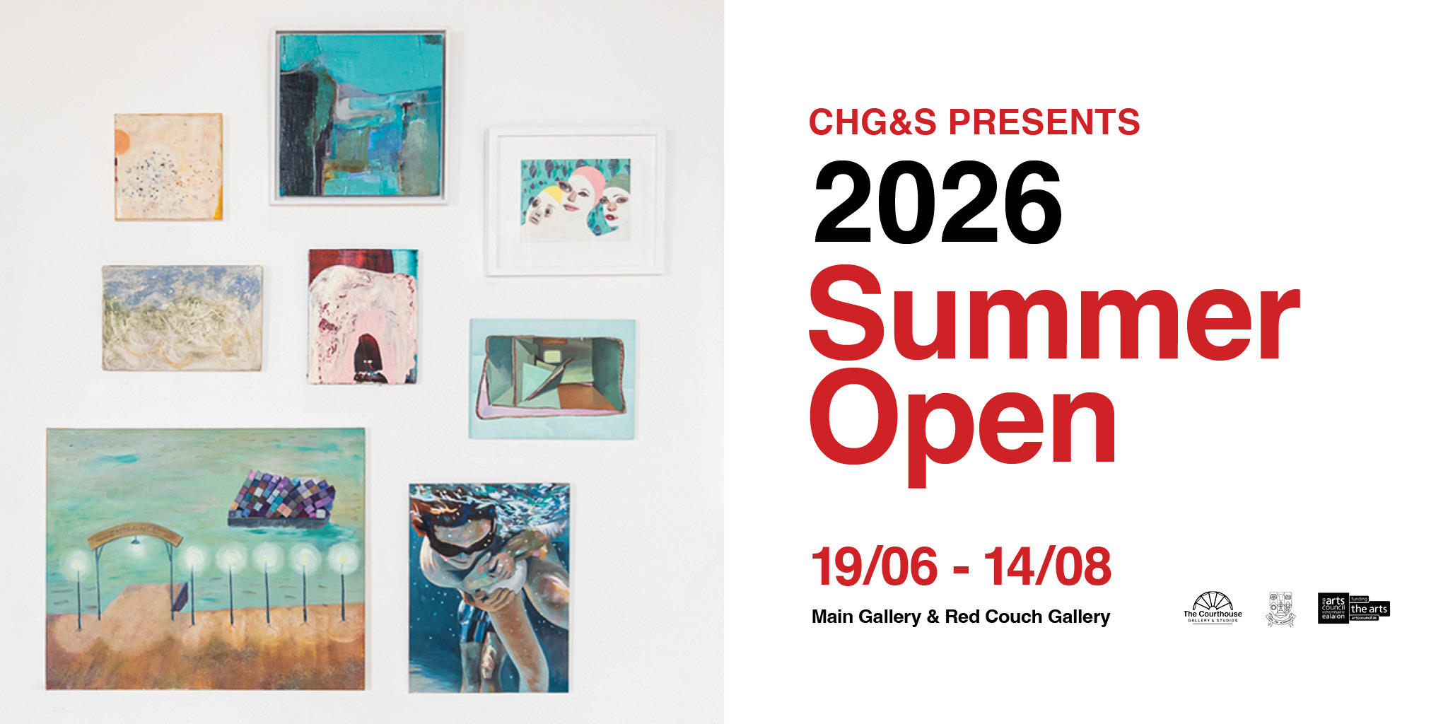CHGS Summer Open 2026 | Group Exhibition at The Courthouse Gallery