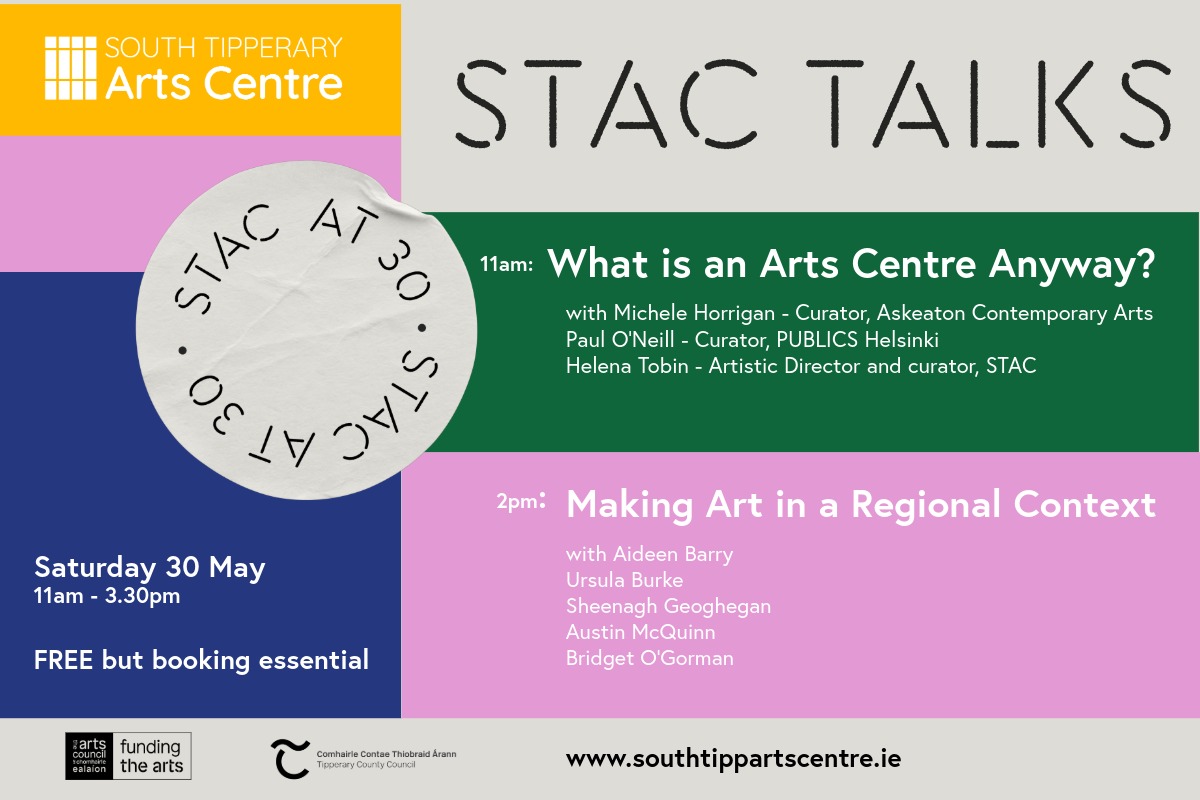 Talks | STAC Talks at Tipperary Arts Centre