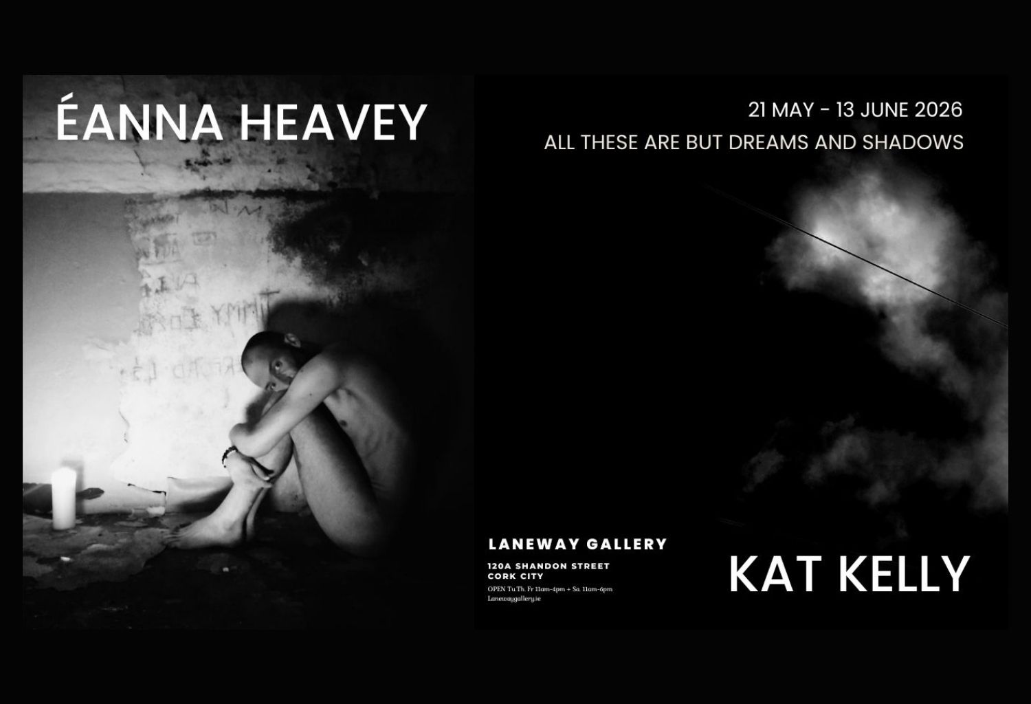 ALL THESE ARE BUT DREAMS & SHADOWS | Kat Kelly and Éanna Heavey at Laneway Gallery