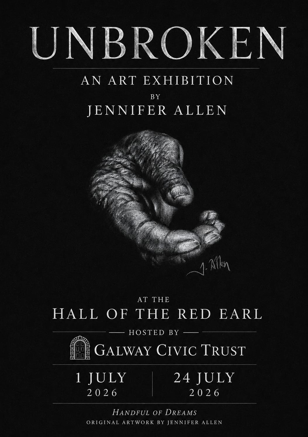 Unbroken | Jennifer Allen at Hall of the Red Earl