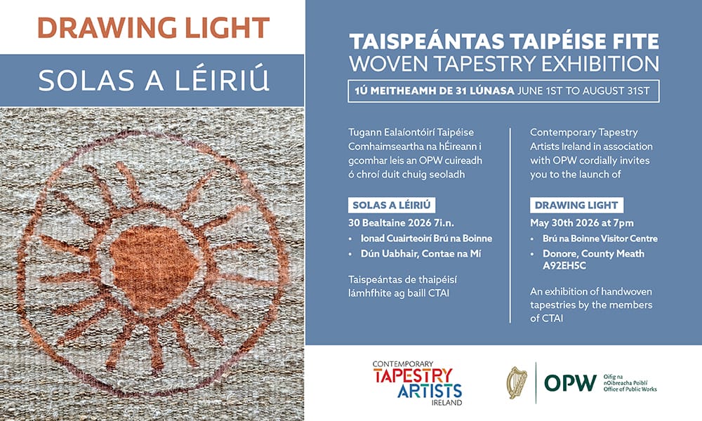 Drawing Light- Solas a Léiriú | Group Exhibition at Brú na Boinne