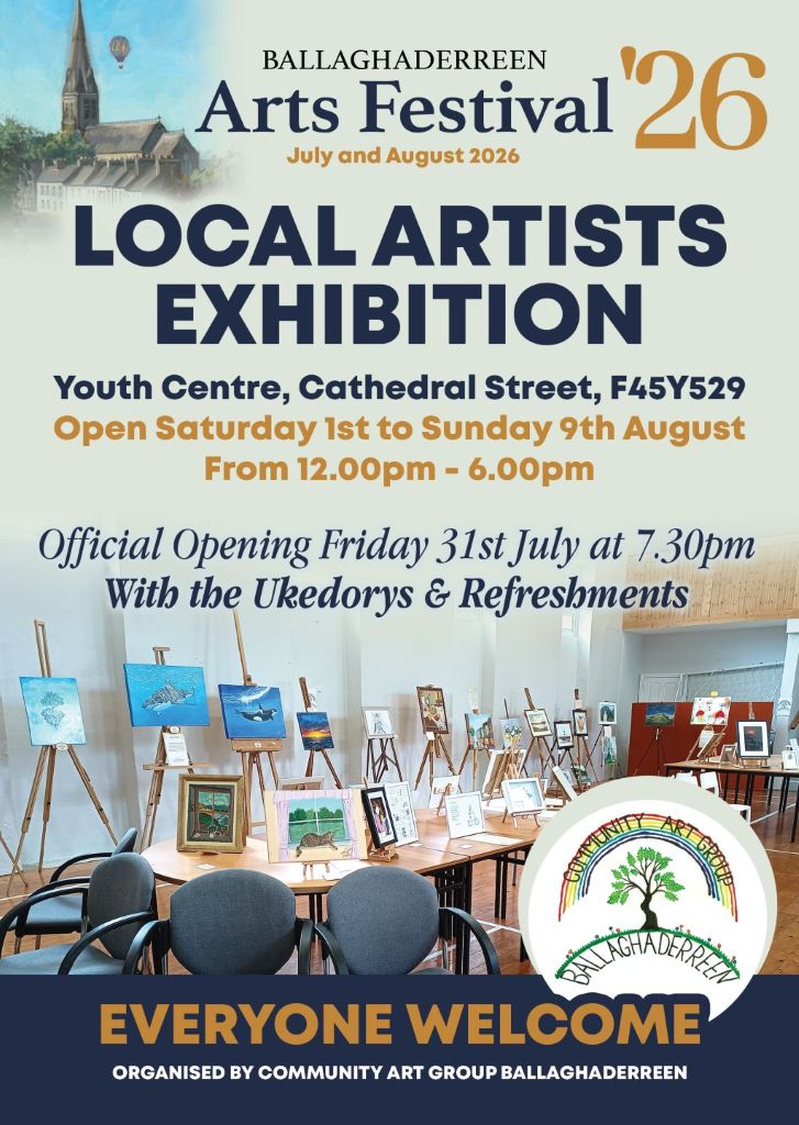 Local Artists 2026 | Group Exhibition at Ballaghaderreen Arts Festival