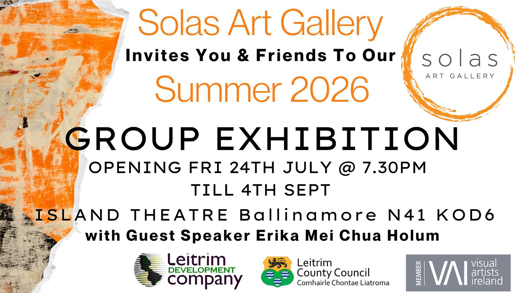 Summer 2026 | Group Exhibition at Solas Art Gallery