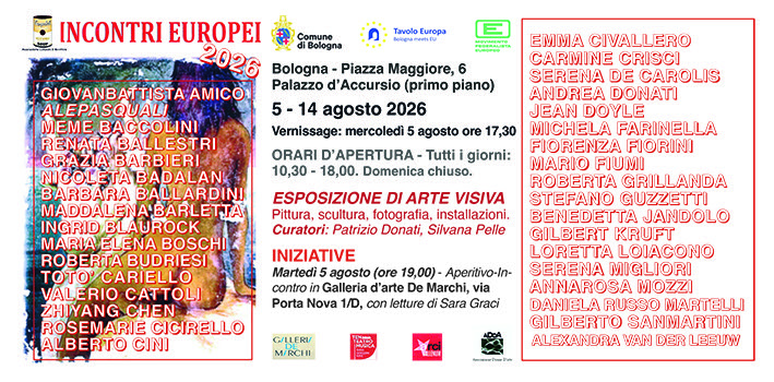 Incontri Europei | Jean Doyle at Piazza Maggiore 6