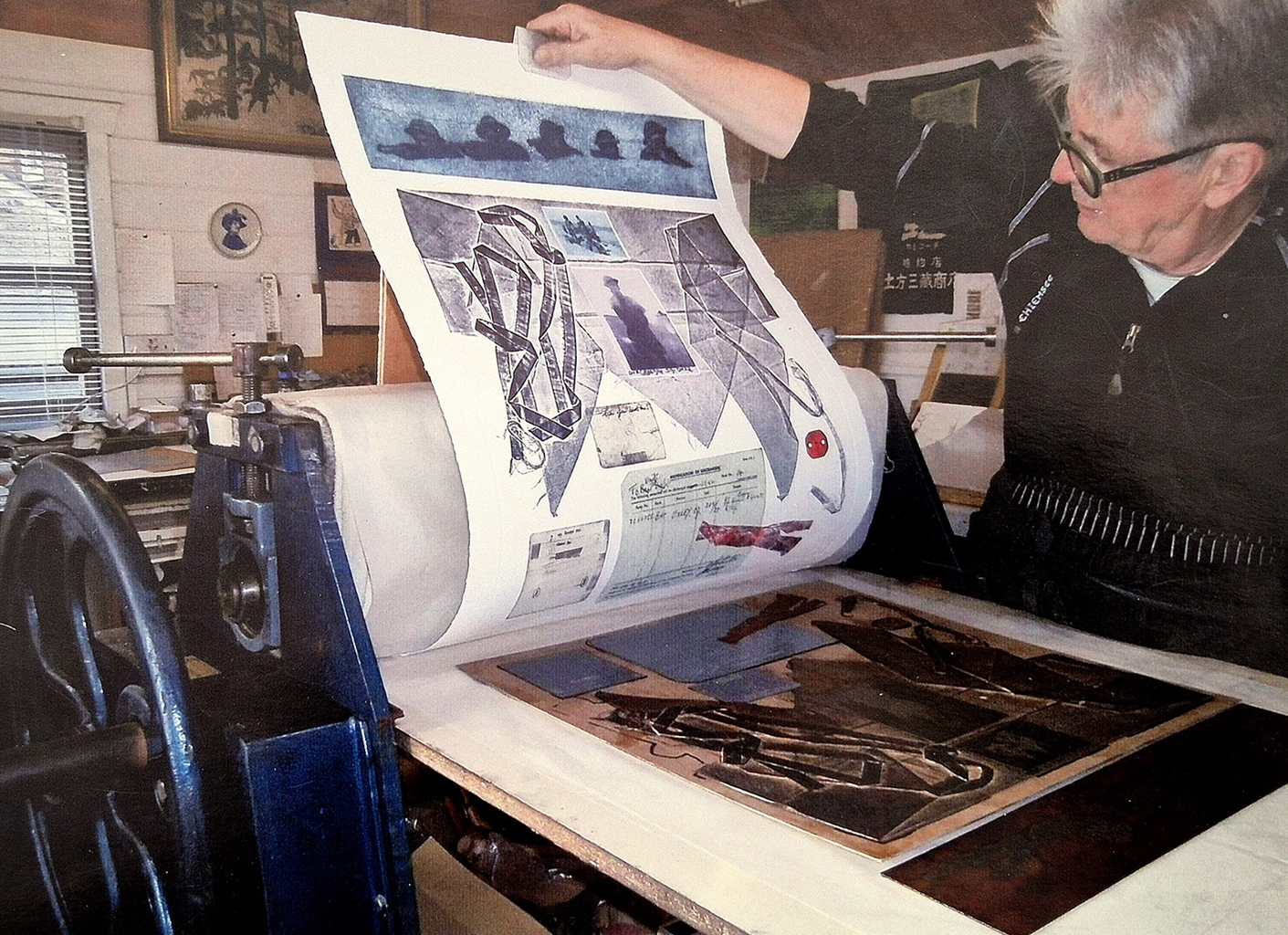 Into the Light | Nigel Oxley at Seacourt Print Workshop