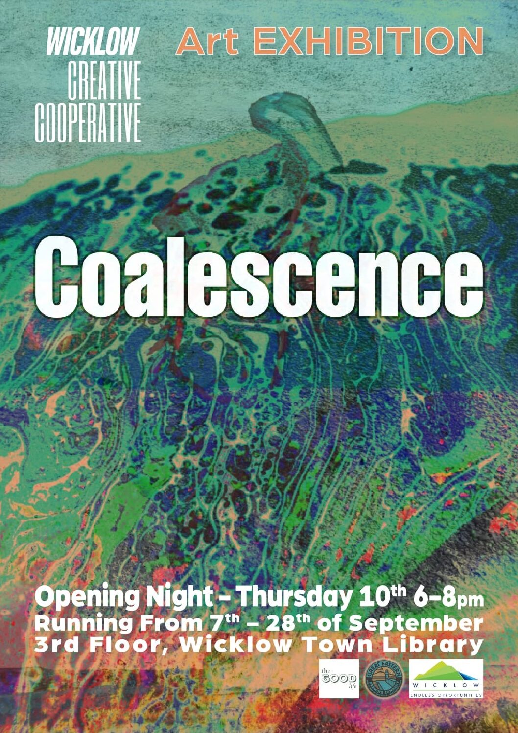 Coalescence | Group Exhibition at Wicklow Town Library