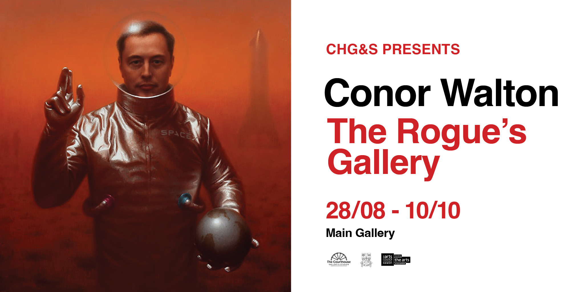 The Rogue’s Gallery | Conor Walton at The Courthouse Gallery