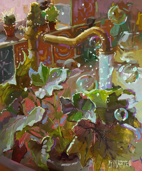 Workshop | Loose and Lively Interiors (ONLINE) with Kayla Martell at the Schoolhouse for Art
